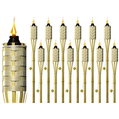 Matney 60" Bamboo Torches