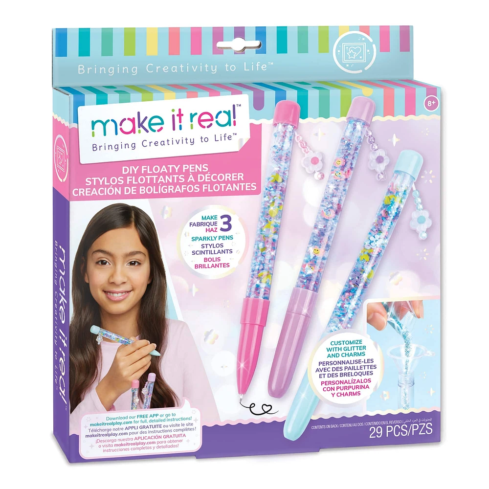 6 Pack: Make It Real™ DIY Floaty Pens Kit