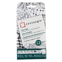 Sakura® Zentangle® White Tile Set