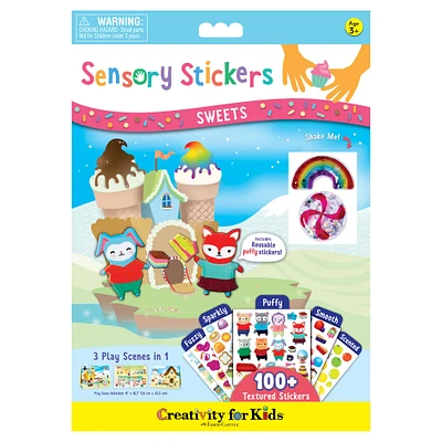 6 Pack: Creativity for Kids® Sweets Sensory Stickers