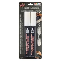 12 Packs: 2 ct. (24 total) Marvy® Uchida White Bistro Chalk Marker Set