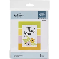 Spellbinders® Heart & Soul Embossing Folder