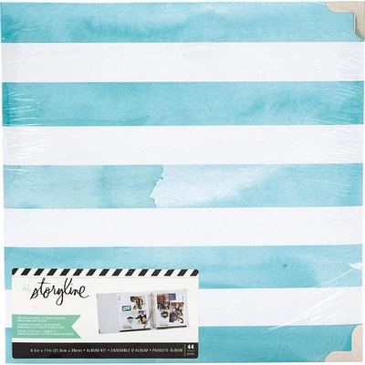 Heidi Swapp™ Storyline 2 Watercolor Stripe D-Ring Album
