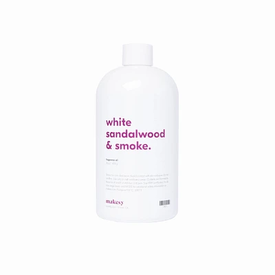 makesy White Sandalwood + Smoke Fragrance Oil