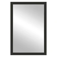 Timeless Frames® Port Espresso & Silver 24" x 37" Framed Mirror