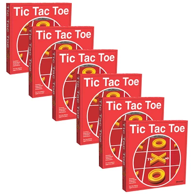 Pressman® Tic Tac Toe Board Game, Pack of 6