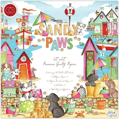 Craft Consortium Sandy Paws Double-Sided Paper Pad