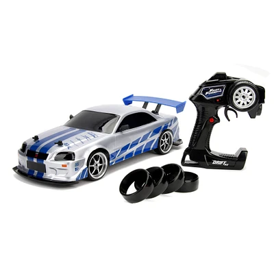 Jada Toys® Fast & Furious Drift Remote-Control Nissan Skyline GT-R Toy
