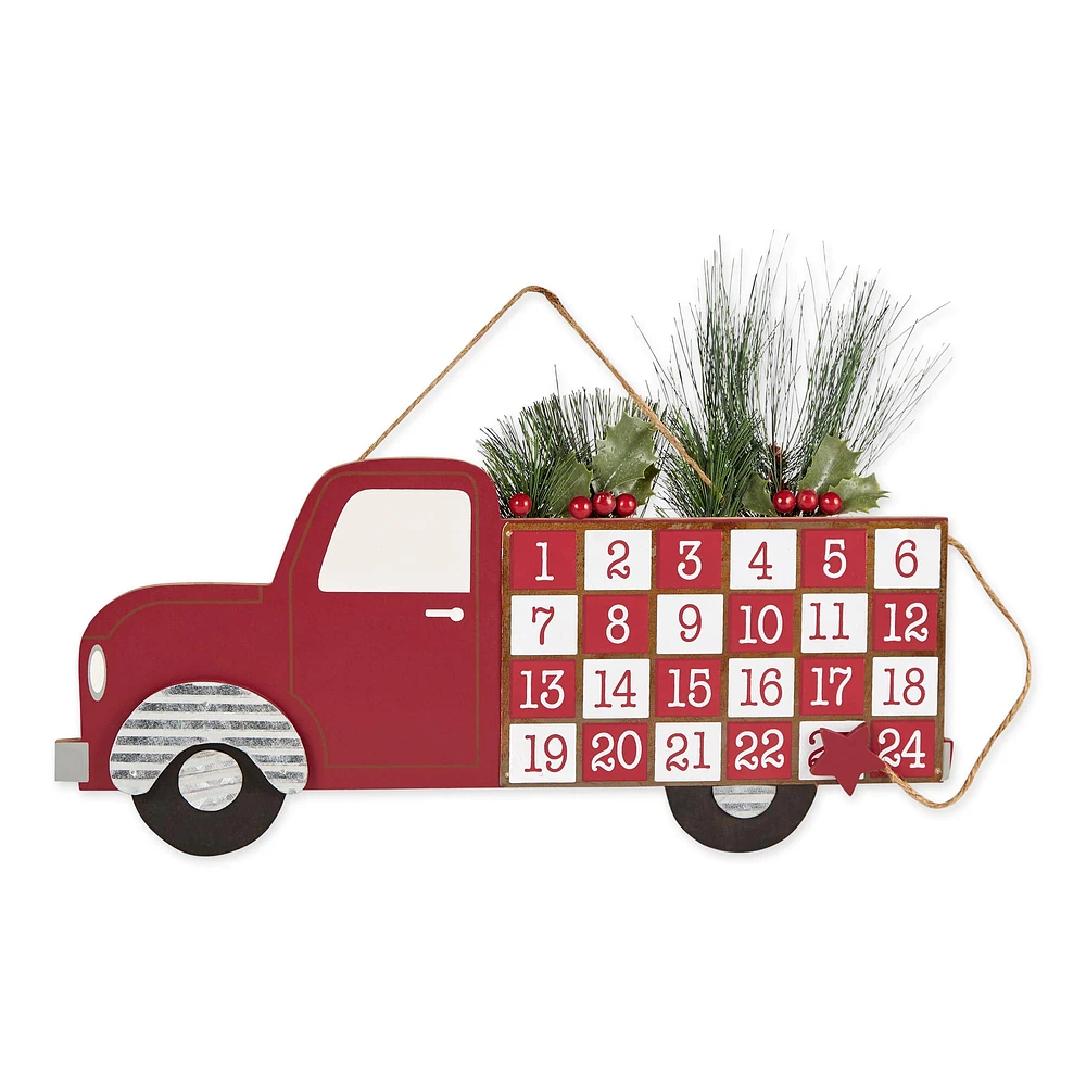 DII® Christmas Tree Truck Advent Calendar