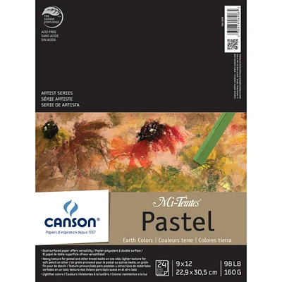 Canson® Mi-Teintes® Earthones Pastel Paper Pad