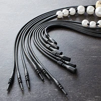 6 Packs: 6 ct. (36 total) Black Stretch Magic Silkies™ Necklaces