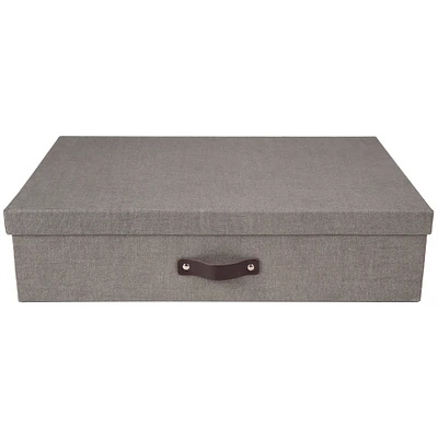 Bigso Jakob 12-Divider Gray Storage Box 