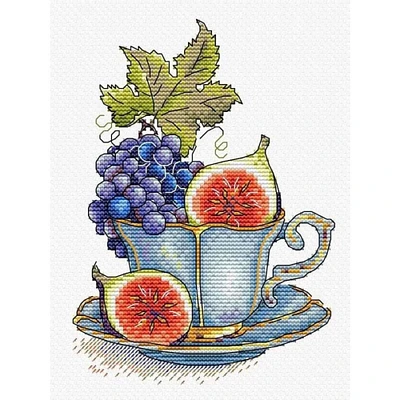 MP Studia Grapes & Fig Cross Stitch Kit