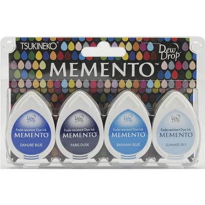 Memento™ Dew Drop™ Ocean Dye Ink Pad Set