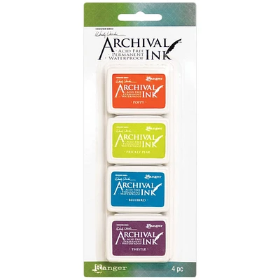 Archival Ink™ Wendy Vecchi No.6 Mini Ink Pads, 4ct.