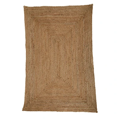 6ft. x 4ft. Handwoven Natural Fiber Beacon Jute Rug