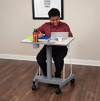 Luxor Pneumatic Sit Stand Student Desk