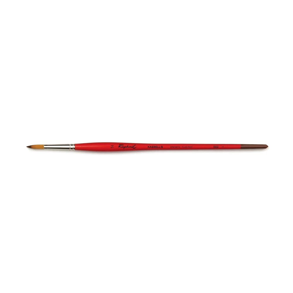 8 Pack: Raphaël Kaërell Long Handle Round Brush