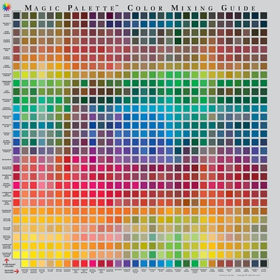 Magic Palette® Studio Color Mixing Guide