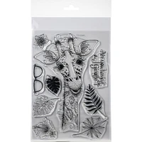 Pink Ink Designs® Giraffe Clear Stamp Set