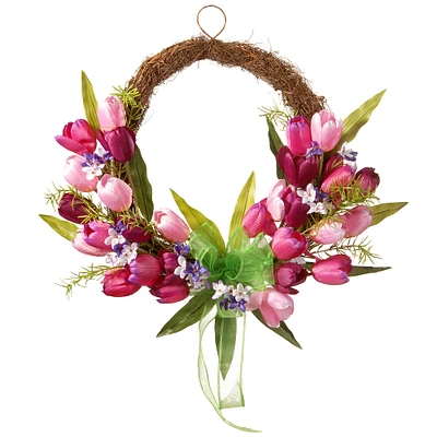 20" Tulip Twig Wreath