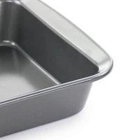 Gibson Baker's Friend 7.5" Nonstick Square Steel Bake Pan