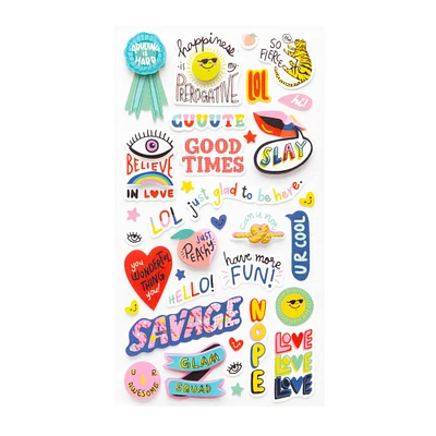 Retro Quotes Stickers by Recollections™