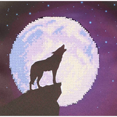 Diamond Art Beginner Wolf Moon Kit