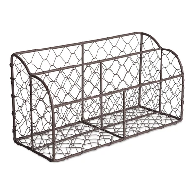 DII® Chicken Wire Desktop Letter Holder