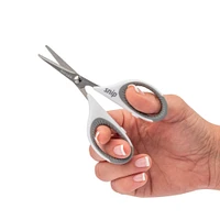 SINGER® 4" Gray Comfort Grip Craft Scissors