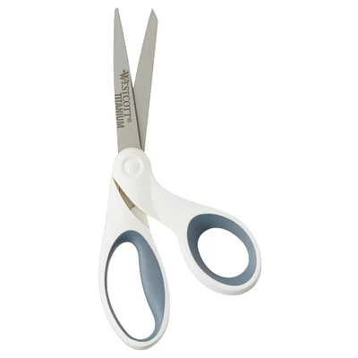 6 Pack: Westcott® Bent Titanium Scissors
