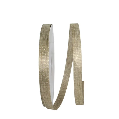 Reliant 5/8" Linen Natural Sparkle Supreme Ribbon
