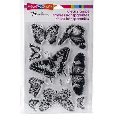 Stampendous® Perfectly Clear Butterflies Stamps