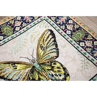 Letistitch Vintage Butterfly Counted Cross Stitch Kit