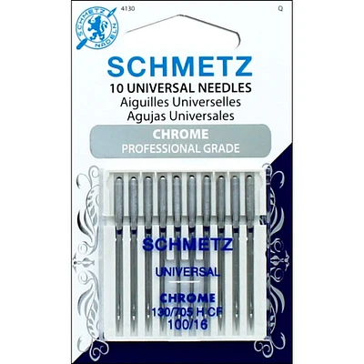 SCHMETZ Chrome Universal Needles, 10ct.