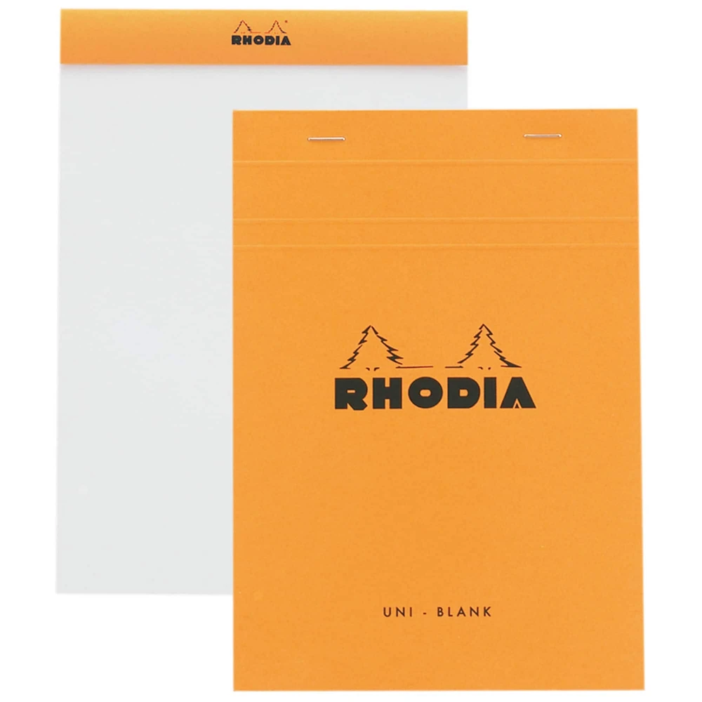 Rhodia® Orange Stapled Pad