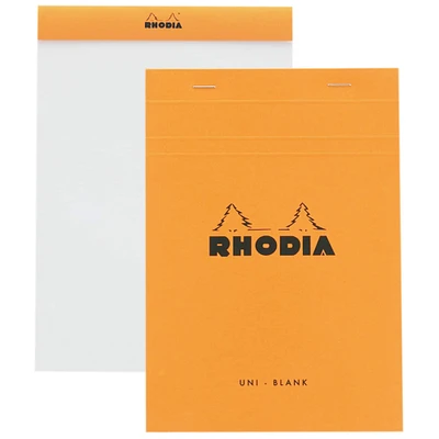 Rhodia® Orange Stapled Pad