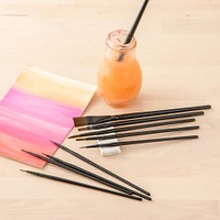 Necessities™ Brown Synthetic Watercolor 10 Piece Brush Set by Artist's Loft®