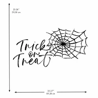 RoomMates Halloween Trick or Treat Spider Web Peel & Stick Decals