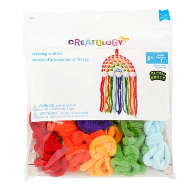 12 Pack: Rainbow Wood Weaving Craft Kit by Creatology™