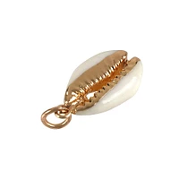 Charmalong™ Gold & Rhodium Shell Charms by Bead Landing™