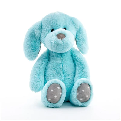 World's Softest Plush Stuffed Animals Blue Dog, 11"