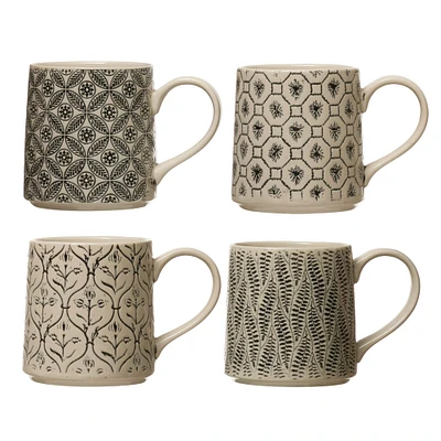 Stoneware Mug Set