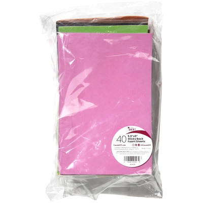 Cousin™ 6'' x 9'' Assorted Sticky Back Foam Sheets Value Pack