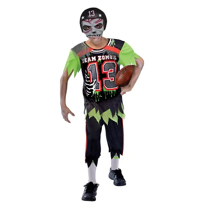 Child Zombie Football Player Costume