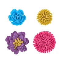 Neon Felt Ribbon Flower Craft Kit by Creatology™