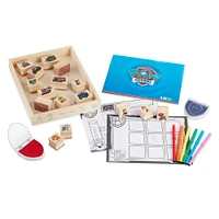 Melissa & Doug® Paw Patrol Wooden Stamps Activity Set