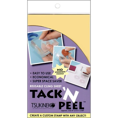 Tsukineko® Tack N' Peel 4" x 6.5" Cling Sheet