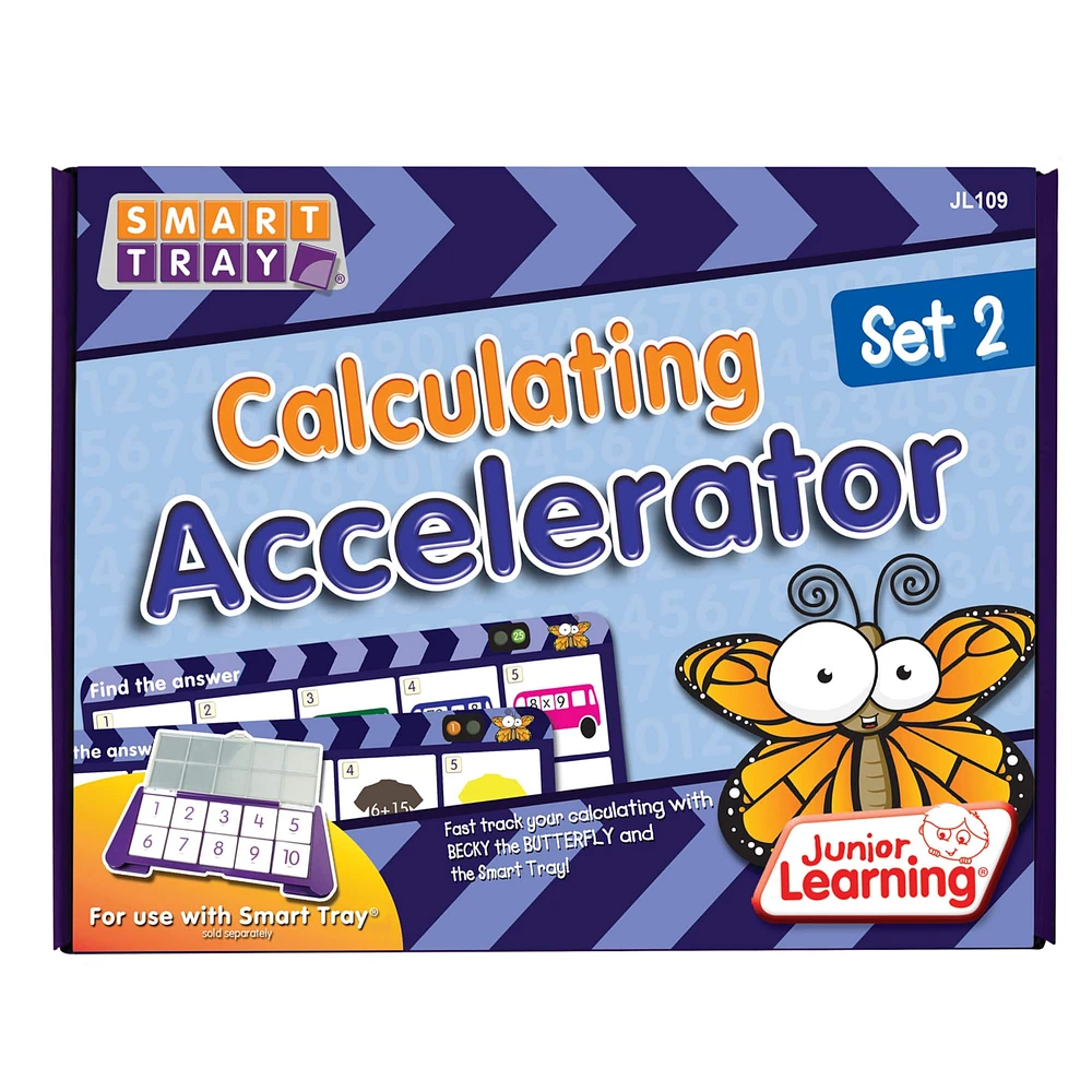 Junior Learning® Smart Tray® Calculating Accelerator Set 2