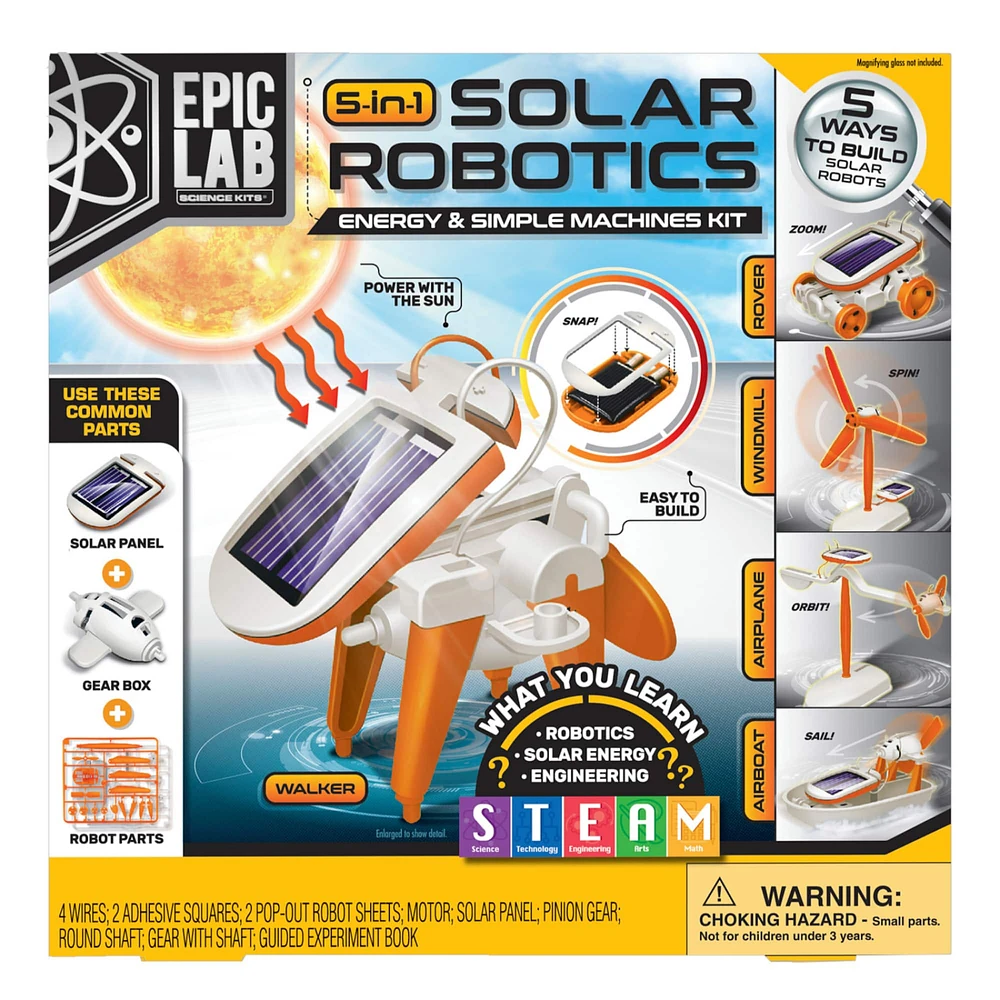 ArtSkills® Epic Lab Solar Robotics by STEM Kit